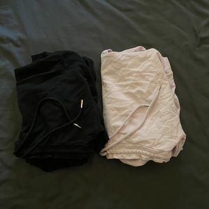 Black & lavender hoodie